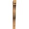 Ekena Millwork Funston Block Smooth Bracket, Western Red Cedar, 3 1/2"W x 28"D x 36"H BKT04X28X36FST05SWR - alternate 2
